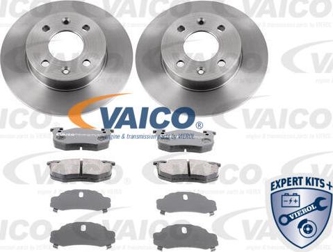 VAICO V46-1240 - Bremžu komplekts, Disku bremzes www.autospares.lv