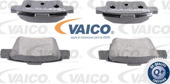 VAICO V40-8042 - Тормозные колодки, дисковые, комплект www.autospares.lv