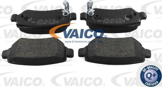 VAICO V40-8011 - Brake Pad Set, disc brake www.autospares.lv