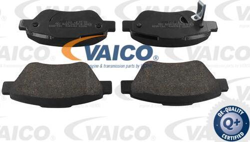 VAICO V40-8039 - Brake Pad Set, disc brake www.autospares.lv