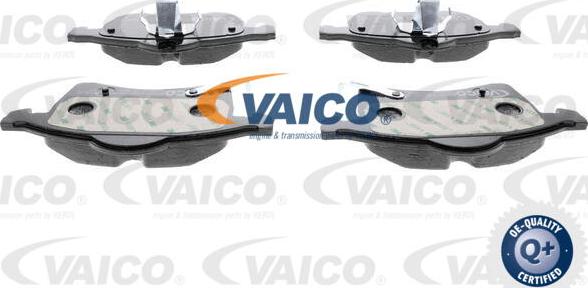 VAICO V40-8020 - Тормозные колодки, дисковые, комплект www.autospares.lv