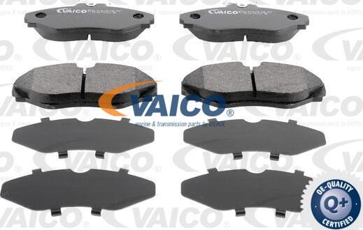 VAICO V40-8021 - Brake Pad Set, disc brake www.autospares.lv