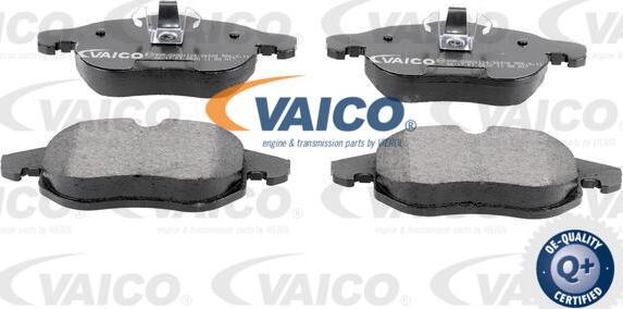 VAICO V40-8027 - Brake Pad Set, disc brake www.autospares.lv