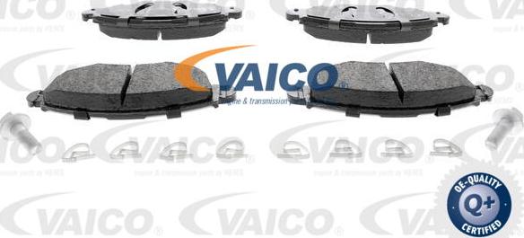 VAICO V42-4110 - Тормозные колодки, дисковые, комплект www.autospares.lv