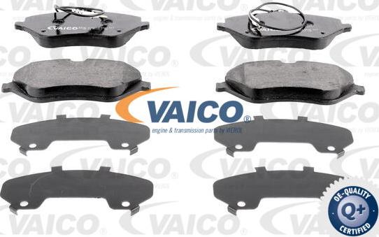 VAICO V42-0147 - Тормозные колодки, дисковые, комплект www.autospares.lv