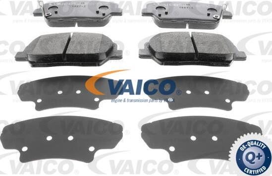 VAICO V53-0145 - Тормозные колодки, дисковые, комплект www.autospares.lv