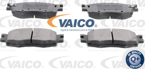 VAICO V52-0069 - Тормозные колодки, дисковые, комплект www.autospares.lv