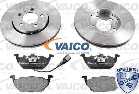 VAICO V10-90001 - Bremžu komplekts, Disku bremzes www.autospares.lv