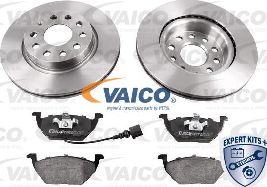 VAICO V10-90003 - Bremžu komplekts, Disku bremzes www.autospares.lv