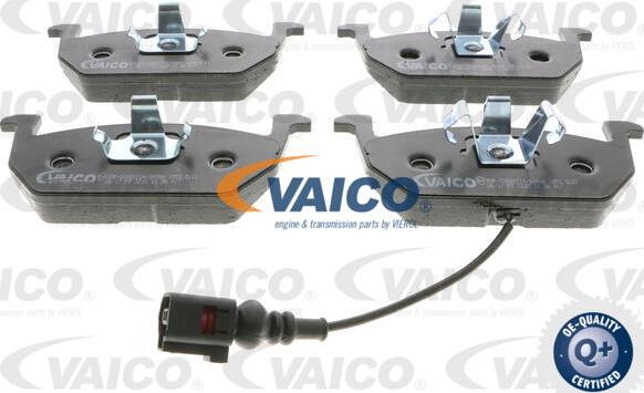 VAICO V10-4498 - Тормозные колодки, дисковые, комплект www.autospares.lv