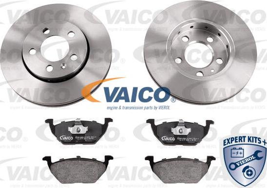 VAICO V10-5590 - Bremžu komplekts, Disku bremzes www.autospares.lv