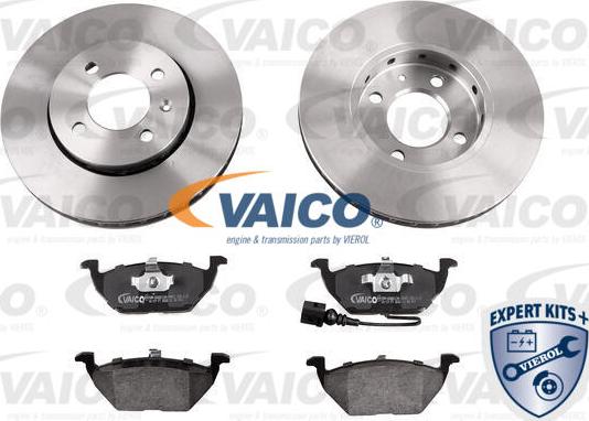 VAICO V10-5591 - Bremžu komplekts, Disku bremzes www.autospares.lv