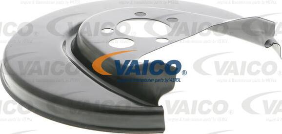 VAICO V10-5040 - Dubļu sargs, Bremžu disks www.autospares.lv