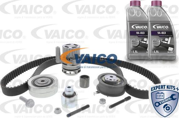 VAICO V10-50107 - Водяной насос + комплект зубчатого ремня ГРМ www.autospares.lv