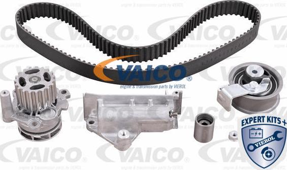 VAICO V10-50110-BEK - Ūdenssūknis + Zobsiksnas komplekts www.autospares.lv