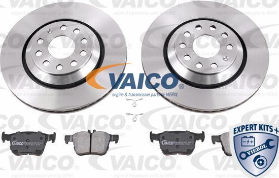 VAICO V10-6630 - Bremžu komplekts, Disku bremzes www.autospares.lv