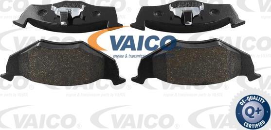 VAICO V10-8106 - Brake Pad Set, disc brake www.autospares.lv