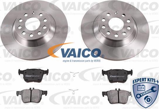 VAICO V10-6629 - Bremžu komplekts, Disku bremzes www.autospares.lv