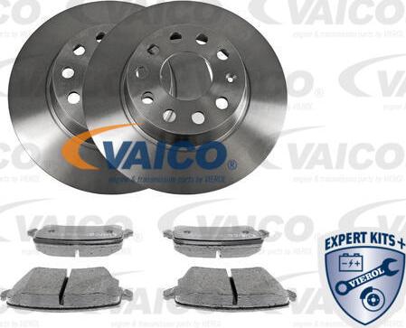 VAICO V10-6621 - Bremžu komplekts, Disku bremzes www.autospares.lv