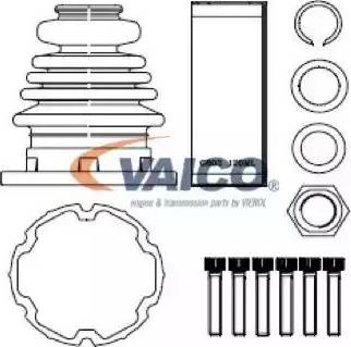 VAICO V10-6390 - Пыльник, приводной вал www.autospares.lv