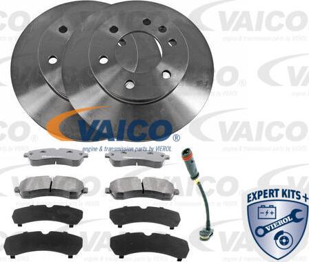 VAICO V10-6746 - Bremžu komplekts, Disku bremzes www.autospares.lv