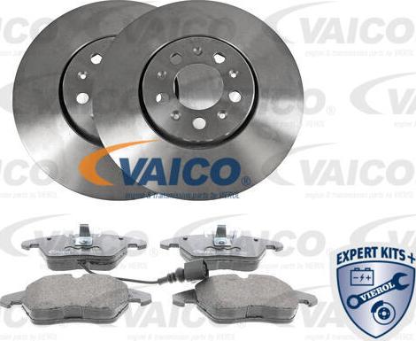 VAICO V10-6740 - Bremžu komplekts, Disku bremzes www.autospares.lv