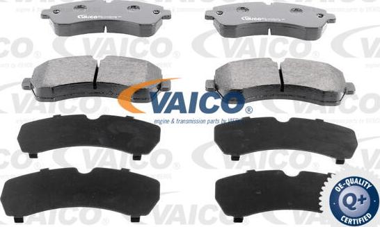 VAICO V10-8257 - Bremžu uzliku kompl., Disku bremzes autospares.lv