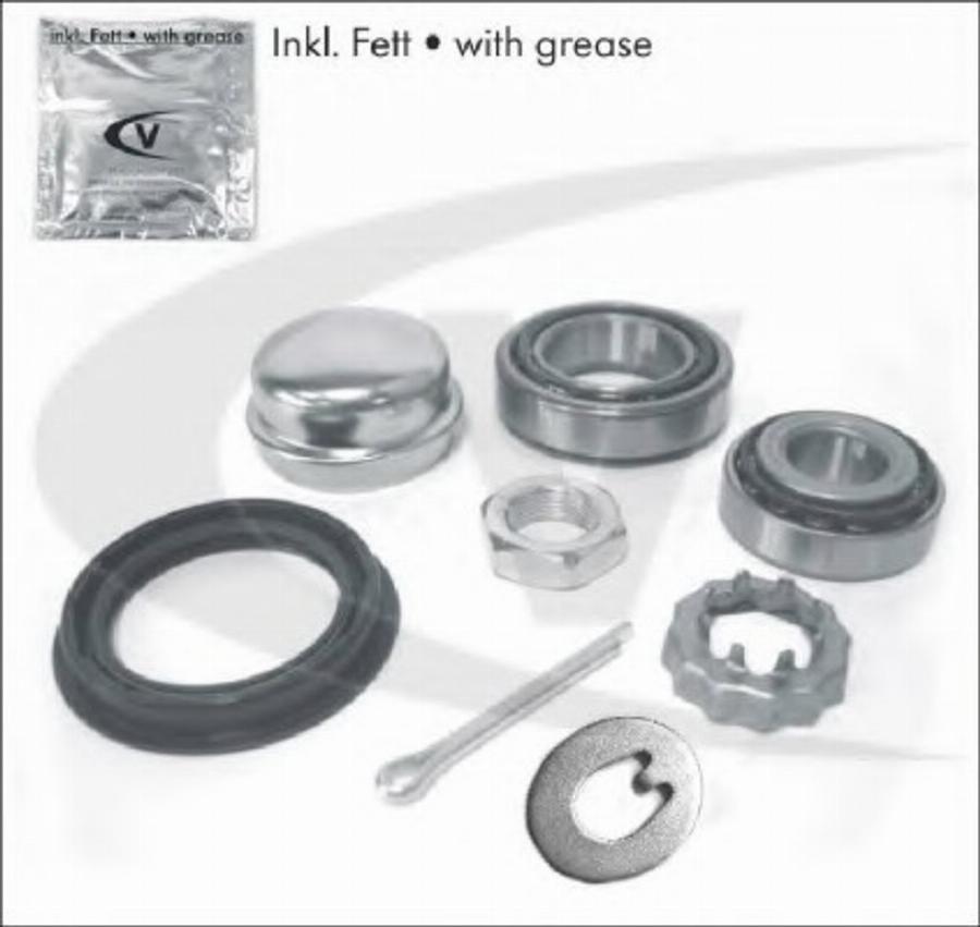 VAICO V10-0297-1 - Wheel hub, bearing Kit www.autospares.lv