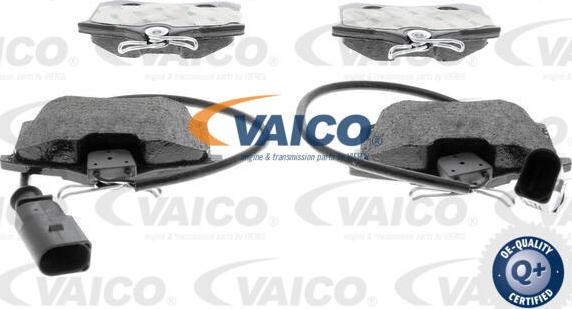 VAICO V10-0766 - Тормозные колодки, дисковые, комплект www.autospares.lv