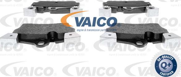 VAICO V10-0762 - Тормозные колодки, дисковые, комплект www.autospares.lv