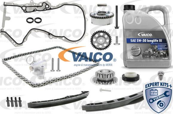 VAICO V10-10010 - Sadales vārpstas piedziņas ķēdes komplekts www.autospares.lv