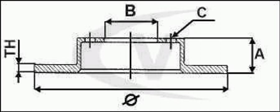 VAICO V10-80050 - Bremžu diski www.autospares.lv