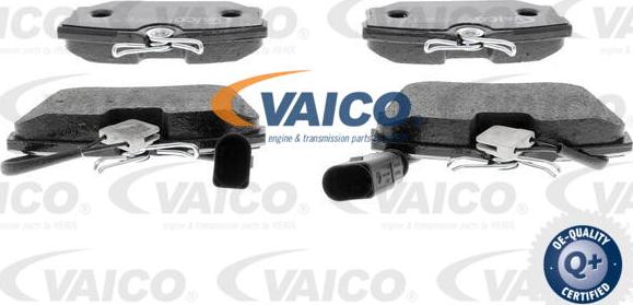 VAICO V10-8150 - Тормозные колодки, дисковые, комплект www.autospares.lv