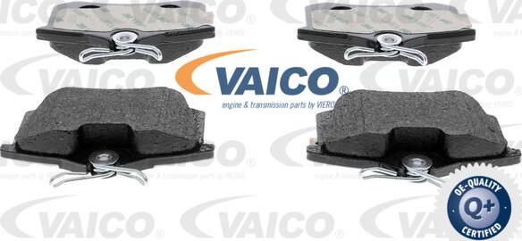 VAICO V10-8168 - Тормозные колодки, дисковые, комплект www.autospares.lv