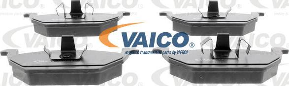 VAICO V10-8109-1 - Тормозные колодки, дисковые, комплект www.autospares.lv