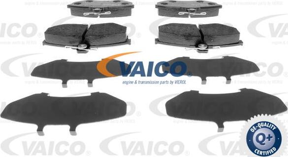 VAICO V10-8112 - Тормозные колодки, дисковые, комплект www.autospares.lv