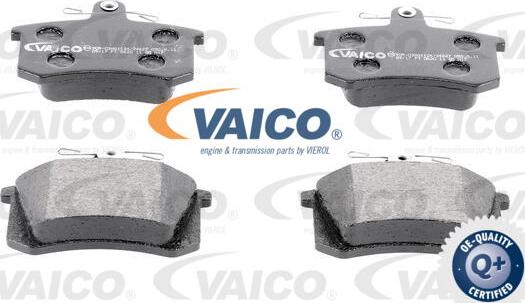 VAICO V10-8117 - Тормозные колодки, дисковые, комплект www.autospares.lv