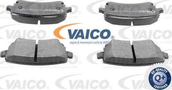 VAICO V10-8188 - Тормозные колодки, дисковые, комплект www.autospares.lv