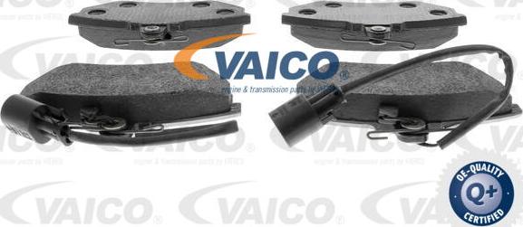 VAICO V10-8121 - Тормозные колодки, дисковые, комплект www.autospares.lv