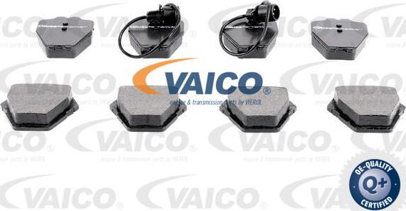 VAICO V10-8302 - Brake Pad Set, disc brake www.autospares.lv