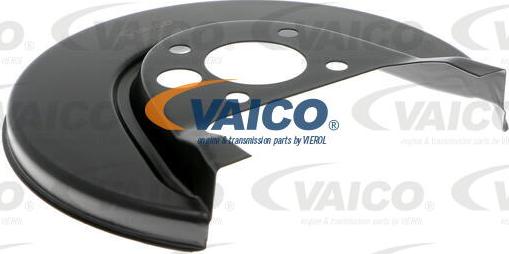 VAICO V10-3891 - Dubļu sargs, Bremžu disks www.autospares.lv