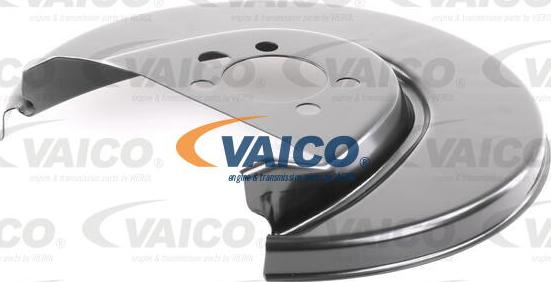 VAICO V10-3898 - Dubļu sargs, Bremžu disks www.autospares.lv