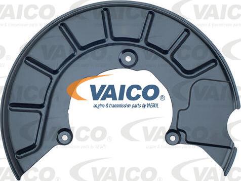 VAICO V10-3893 - Dubļu sargs, Bremžu disks www.autospares.lv