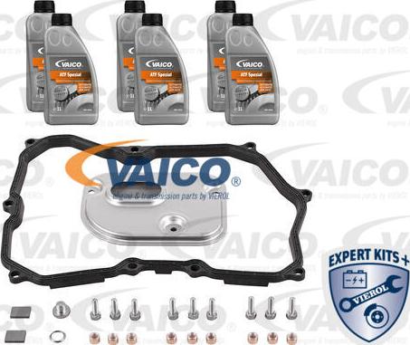 VAICO V10-3221 - Rez. daļu komplekts, Autom. pārnesumkārbas eļļas maiņa www.autospares.lv