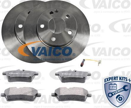 VAICO V30-3680 - Bremžu komplekts, Disku bremzes www.autospares.lv