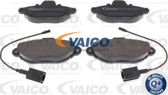 VAICO V24-0537 - Тормозные колодки, дисковые, комплект www.autospares.lv