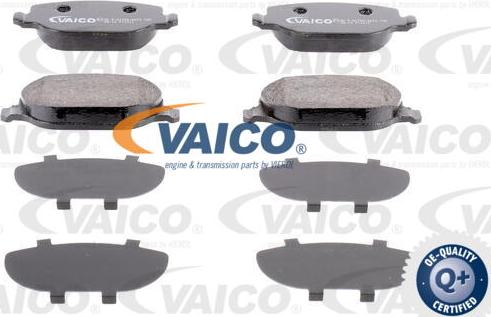 VAICO V24-0097 - Тормозные колодки, дисковые, комплект www.autospares.lv