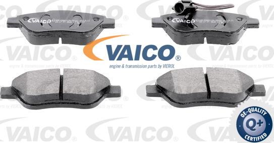 VAICO V24-0064 - Тормозные колодки, дисковые, комплект www.autospares.lv