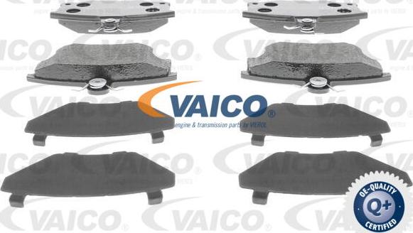 VAICO V24-0063 - Тормозные колодки, дисковые, комплект www.autospares.lv