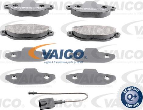 VAICO V24-0028 - Тормозные колодки, дисковые, комплект www.autospares.lv